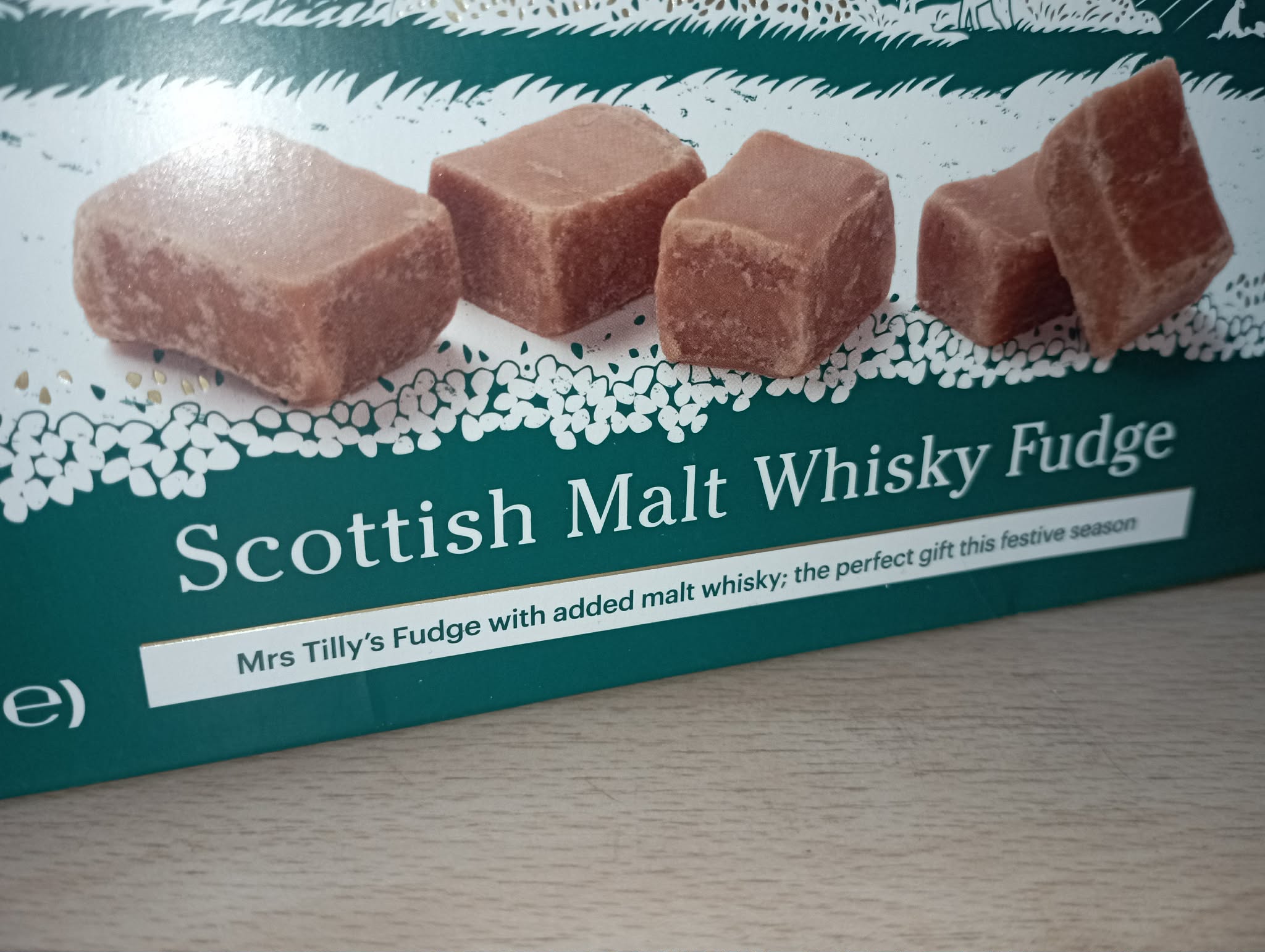 SCOTTISH MALT WHISKEY FUDGE 400G