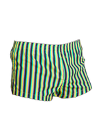 Men's Color Stripes Boxers With Fly