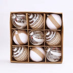 Christmas Decorations 6CM Painted PET