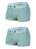 2 Pack Separated Pouch Comfy Mens Boxer Briefs