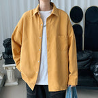 Men's Long-sleeve Shirt Korean-style Trendy Autumn