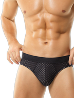 5 Pack Men’s Breathable Briefs In Mesh