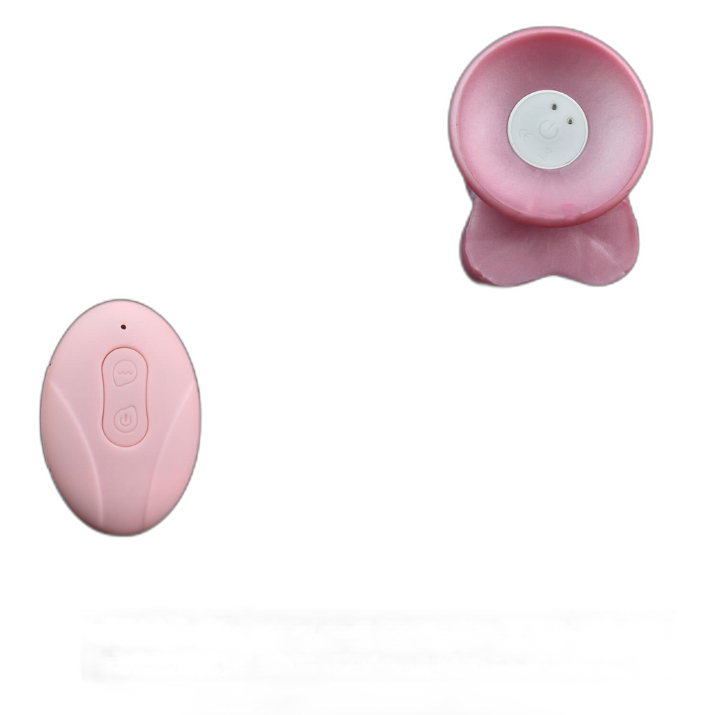 Crimson Dragon - 8.2 Inch Vibration & Thrusting  Dragon Dildo - Knot Dildo