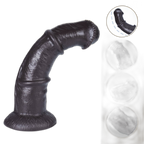 Harper - Black Horse Dildo - Curved Dildo - 3 Sizes