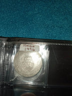 BLACK COIN BOOK INCLUDES 6 COINS
