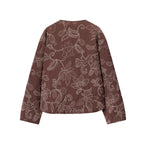 New Women's Quilted Embroidered Coated Jacket
