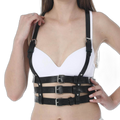 Leather Chest Harness – Adjustable Fetish Restraint