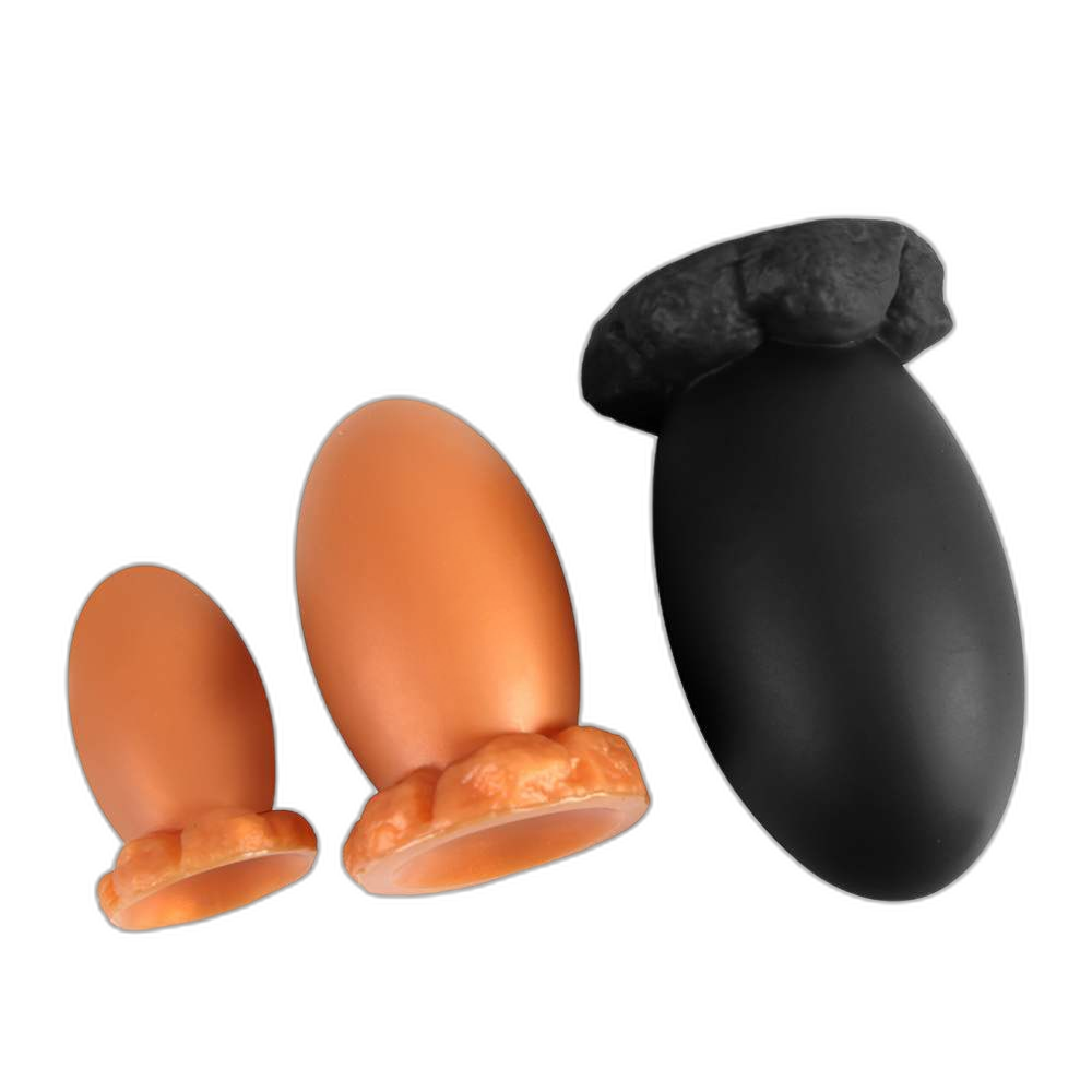 Rex - Large Butt Plug - Egg Plug - Silicone Butt Plug