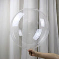 EFAY Bobo Balloons – 25-Pack Pre-Stretched Clear Balloons for DIY Bubble Balloon Decor (Up to 24" After Inflation)
