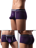 2 Pack Breathable Separate Pouch Boxer Briefs