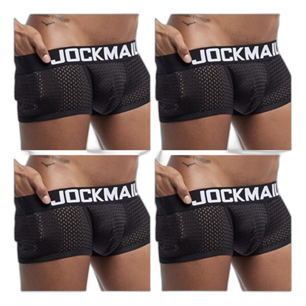 Jockmail Breathable Mesh Boxers (4 Pack)