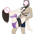 Dual Delight Erotic Sex Sling Harness