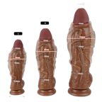 Paperclip - Inflatable Realistic Dildo – Dual Density Dildo