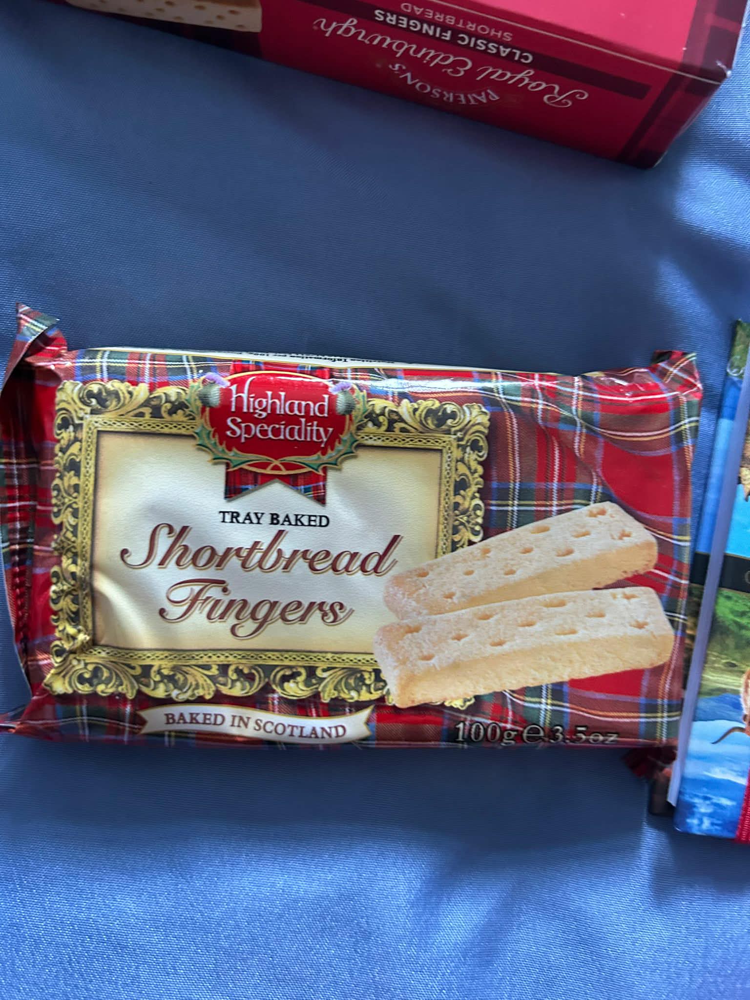 SCOTTISH HIGHLAND BAKED SPECIALITY SHORTBREAD 100G