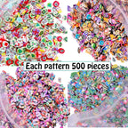 EHOPE Fruit Slices Polymer Clay Nail Art Slices – 5,000 PCS Pack for Nails & DIY Decor
