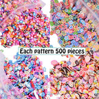EHOPE Fruit Slices Polymer Clay Nail Art Slices – 5,000 PCS Pack for Nails & DIY Decor