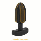 ELECTRASTIM Tartarus, Silicone Noir Quadripolar Butt Plug
