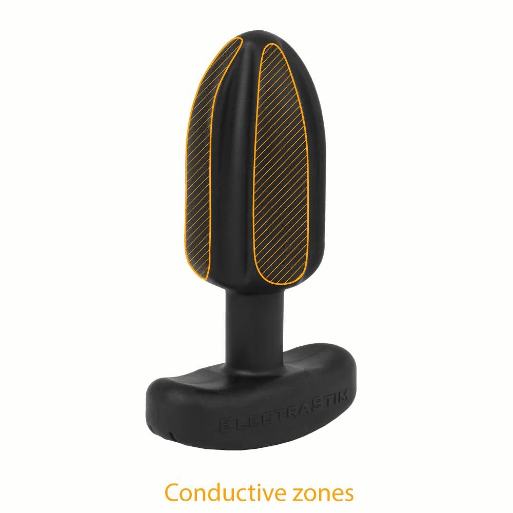 ELECTRASTIM Tartarus, Silicone Noir Quadripolar Butt Plug