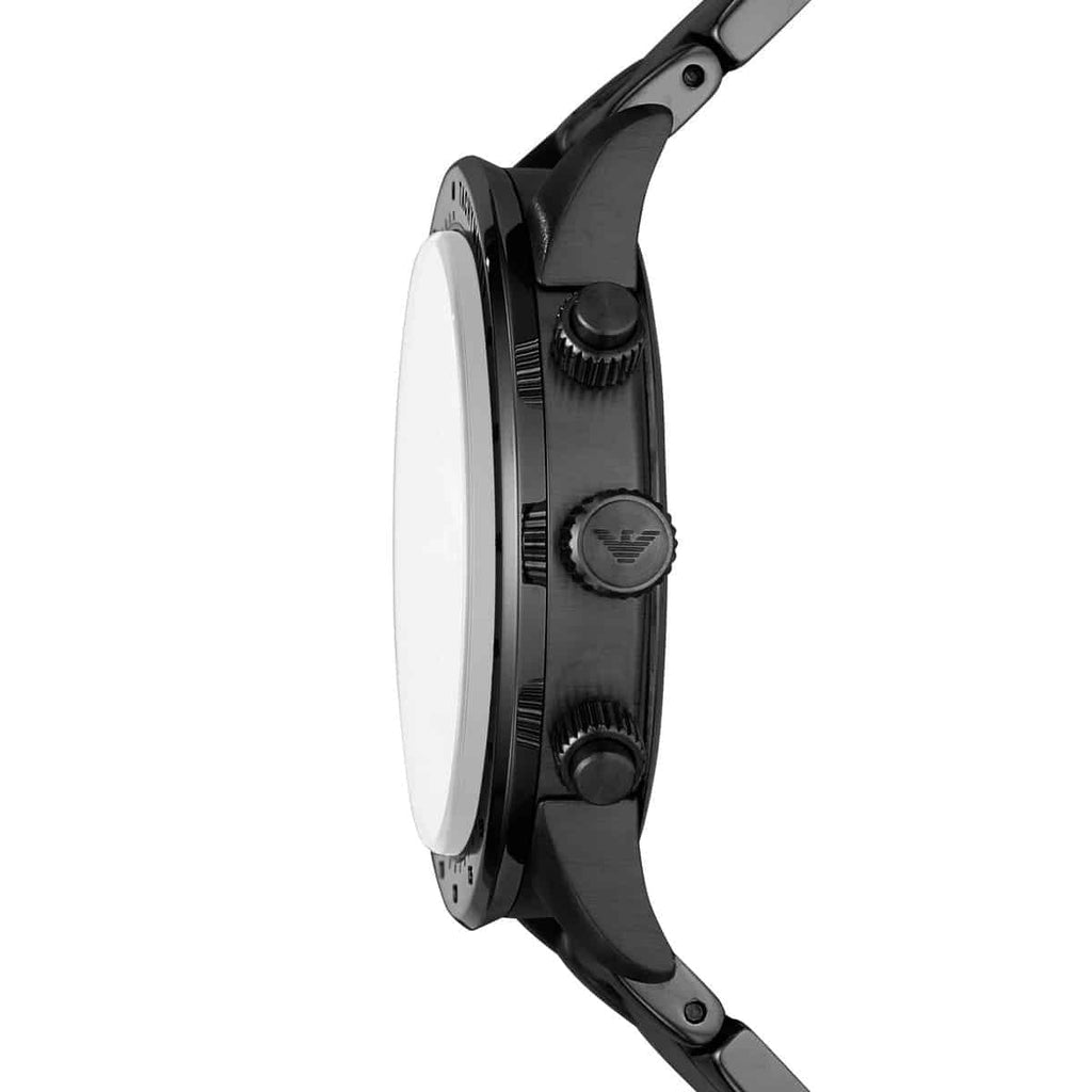 Emporio Armani AR11242 Mario Men's All Black Watch