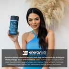 ENERGYBITS - Organic Spirulina Tablets for Focus, Energy & Plant-Based Protein