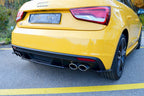 Maxton Design - REAR CENTRAL SPLITTER AUDI S1 MK1 (2014-2018)