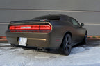 Maxton Design - CENTRAL REAR SPLITTER DODGE CHALLENGER MK3 PHASE-1 SRT8 COUPE (WITHOUT VERTICAL BARS) (2008-14)