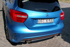 Maxton Design - CENTRAL REAR SPLITTER (NO VERTICAL BARS) MERCEDES A-CLASS W176 AMG-LINE PRE-FACELIFT (2013-2015)