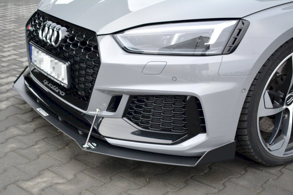 Maxton Design - RACING FRONT SPLITTER V.2 AUDI RS5 F5 COUPE / SPORTBACK