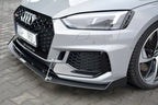 Maxton Design - RACING FRONT SPLITTER V.2 AUDI RS5 F5 COUPE / SPORTBACK