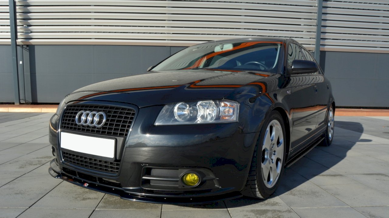 Maxton Design - FRONT SPLITTER AUDI A3 8P SPORTBACK S-LINE (2004-2008)