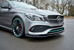 Maxton Design - FRONT SPLITTER V.1 MERCEDES-BENZ CLA C117 AMG-LINE FACELIFT (2017-UP)