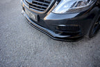 Maxton Design - FRONT SPLITTER V.1 MERCEDES S-CLASS AMG-LINE W222 (2013-2017)
