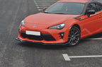 Maxton Design - FRONT SPLITTER V.2 TOYOTA GT86 FACELIFT 2017-2020
