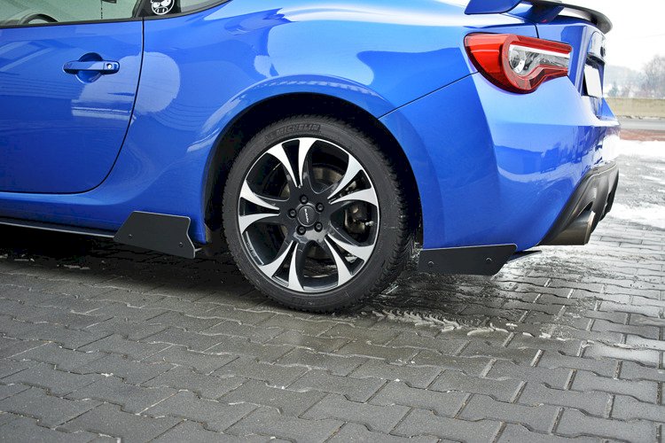 Maxton Design - Racing Rear Side Splitters Subaru BRZ Mk1 / Mk1 Facelift