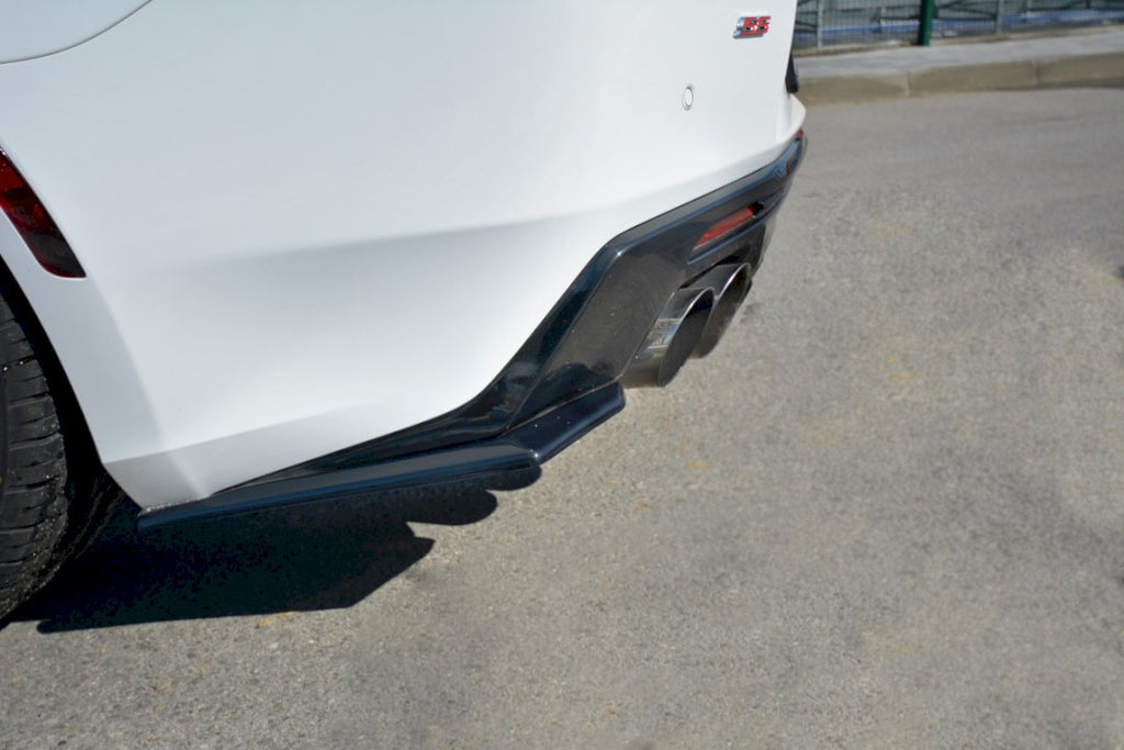 Maxton Design - REAR SIDE SPLITTERS CHEVROLET CAMARO 6TH-GEN. PHASE-I 2SS COUPE (2016-18)