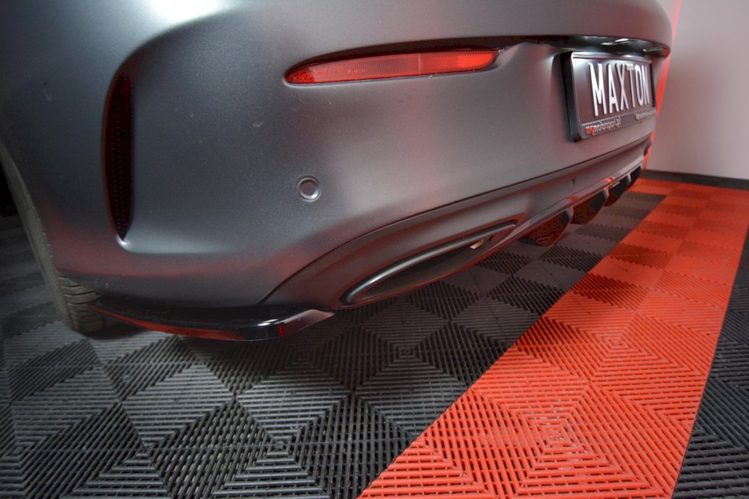 Maxton Design - REAR SIDE SPLITTERS MERCEDES C-CLASS W205 COUPE AMG-LINE (2015-2018)