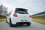 Maxton Design - REAR SIDE SPLITTERS RENAULT CLIO MK3 RS FACELIFT (2009-2012)