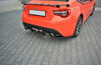 Maxton Design - REAR SIDE SPLITTERS V.1 TOYOTA GT86 FACELIFT (2017-2020)