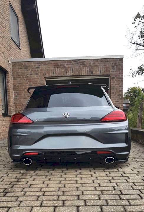 Maxton Design - REAR SIDE SPLITTERS VOLKSWAGEN SCIROCCO MK3 R FACELIFT (2014-2017)