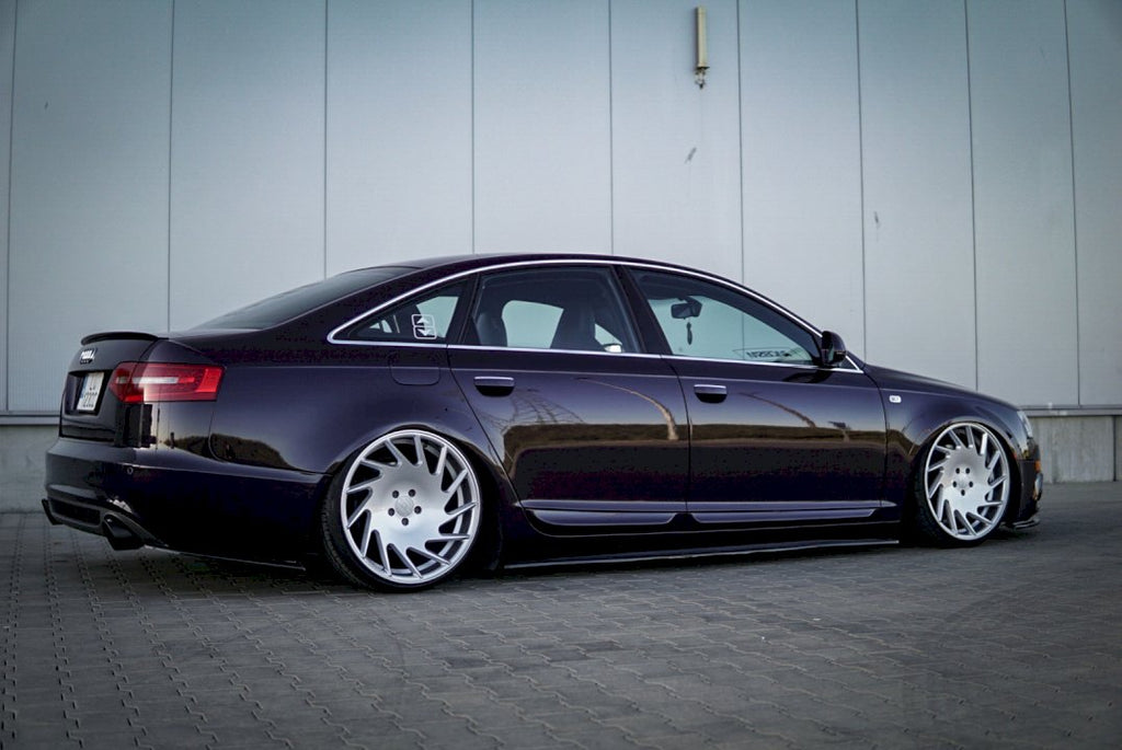 Maxton Design - SIDE SKIRTS SPLITTERS AUDI A6 C6 S-LINE PRE-FACELIFT (2004-2008)