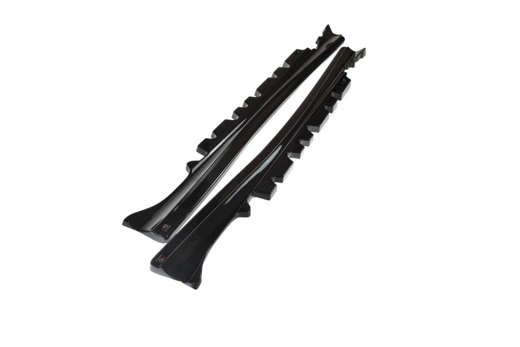 Maxton Design - SIDE SKIRTS SPLITTERS MERCEDES-BENZ E-CLASS W207 COUPE AMG LINE (2009-2012)