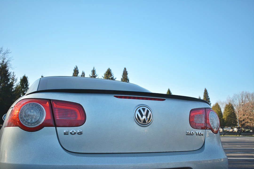 Maxton Design - SPOILER EXTENSION CAP VW EOS (2005-2010)