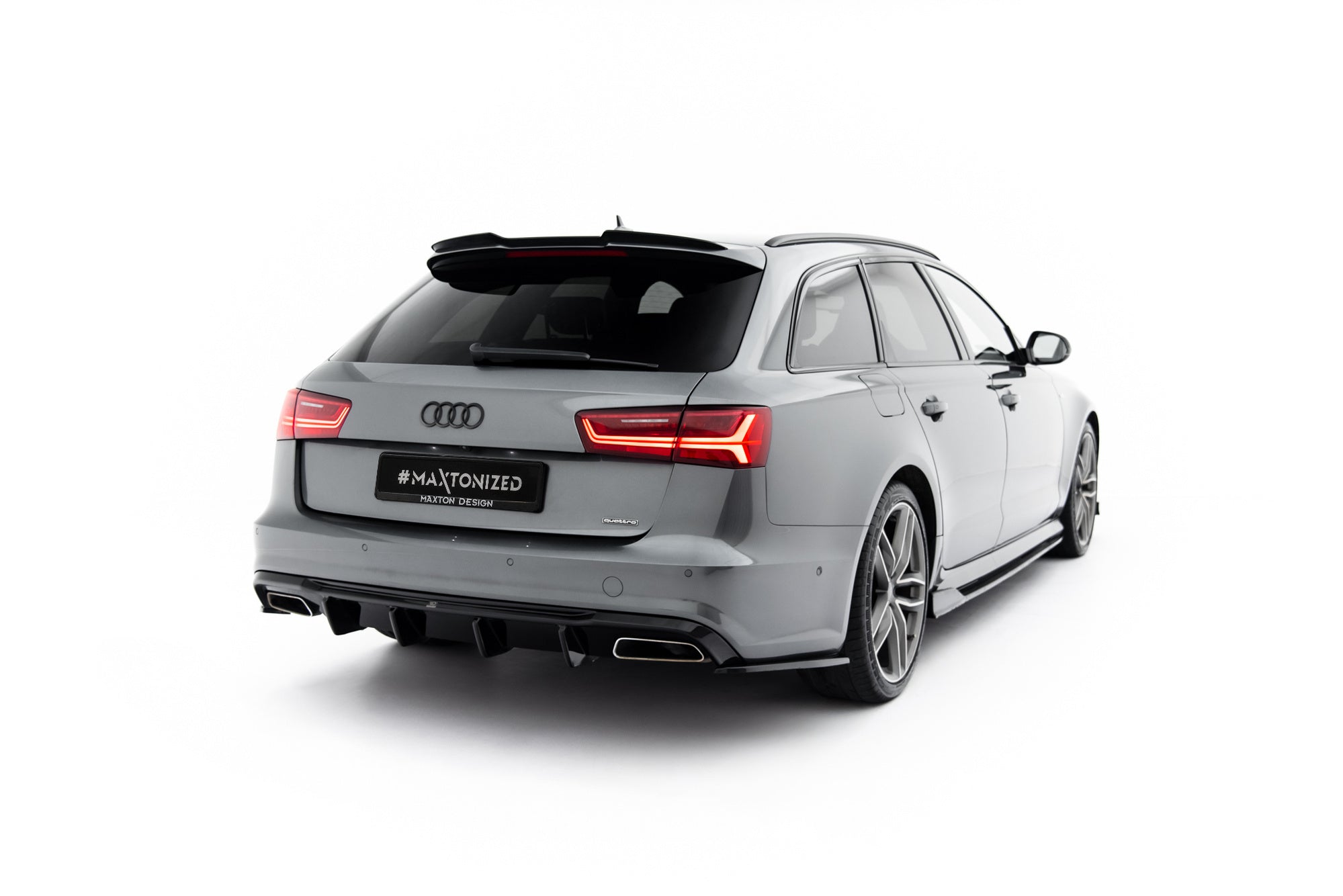 Maxton Design - Spoiler CAP Audi A6 C7 Avant S-Line / S6 C7 Preface / Facelift