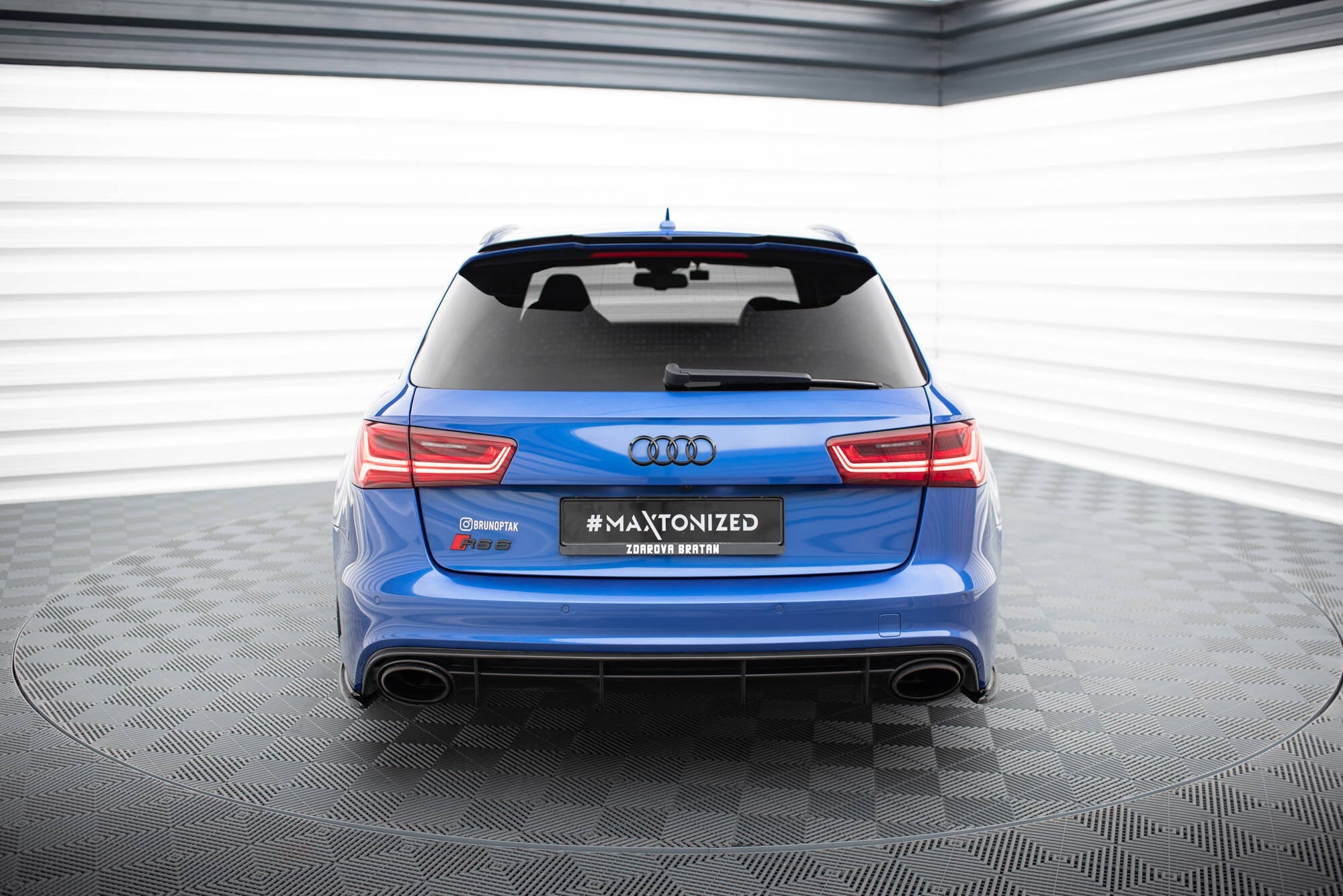 Maxton Design - SPOILER CAP AUDI RS6 C7