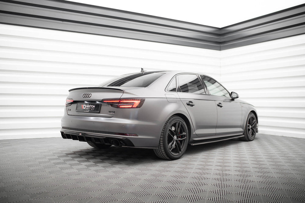 Maxton Design - Spoiler Cap V.2 Audi S4 / A4 Standard / S-Line / Competition Sedan B9 / B9 Facelift