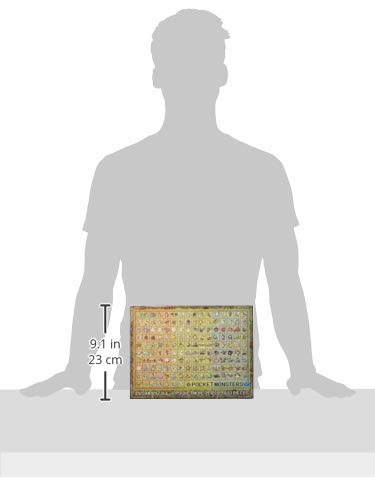 Ensky 1000-Piece Jigsaw Puzzle: Visual Dictionary of Pokemon Pokedex No. 001–151 (51 x 73.5 cm)
