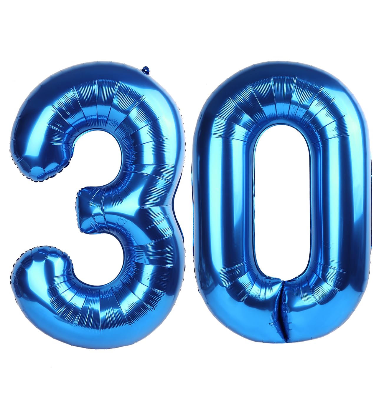 Enyeopd 30th Birthday Balloons | Dark Blue Number 30 for Milestones & Celebrations