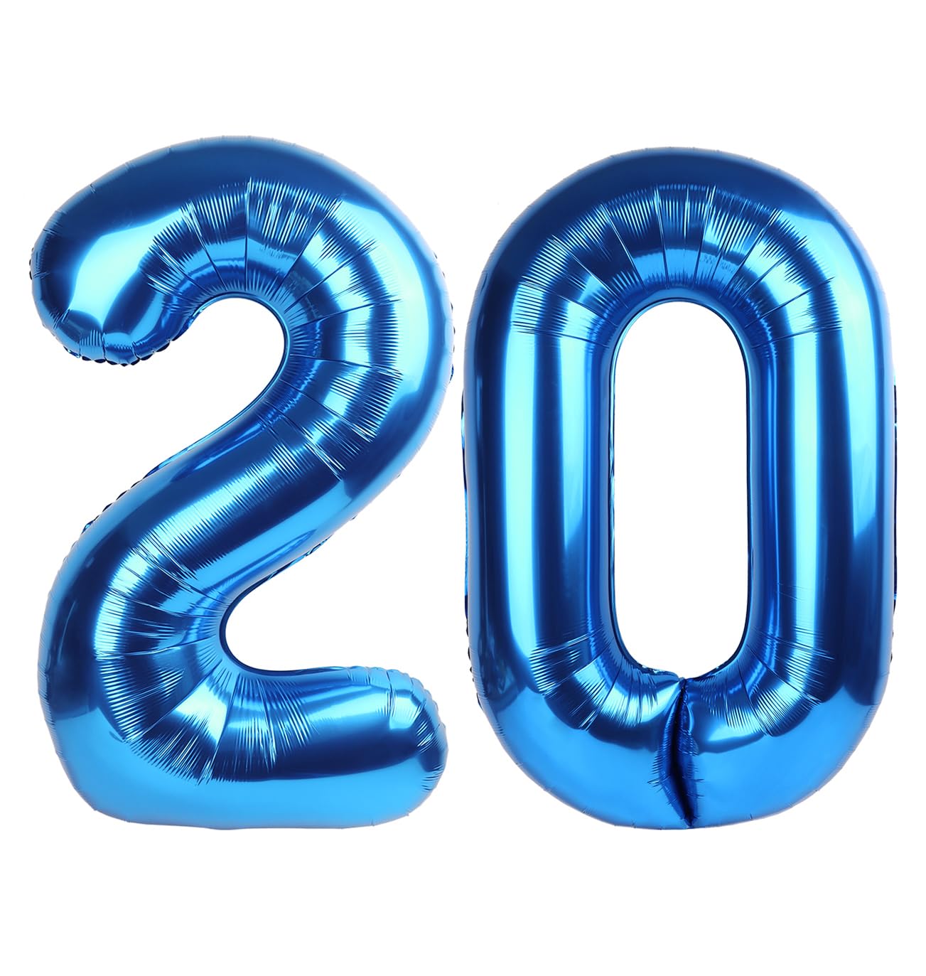 Enyeopd 40-Inch Dark Blue Number Balloons – 2-Pack for Birthdays & Events