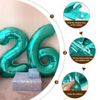 Enyeopd Balloon Numbers 40 Inch – Large Numeral Balloons for Birthday, Baby Shower, Wedding