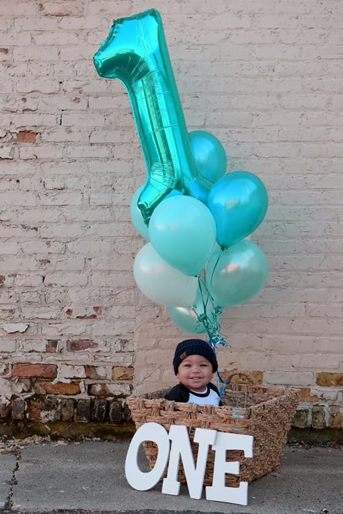 Enyeopd Balloon Numbers 40 Inch – Large Numeral Balloons for Birthday, Baby Shower, Wedding